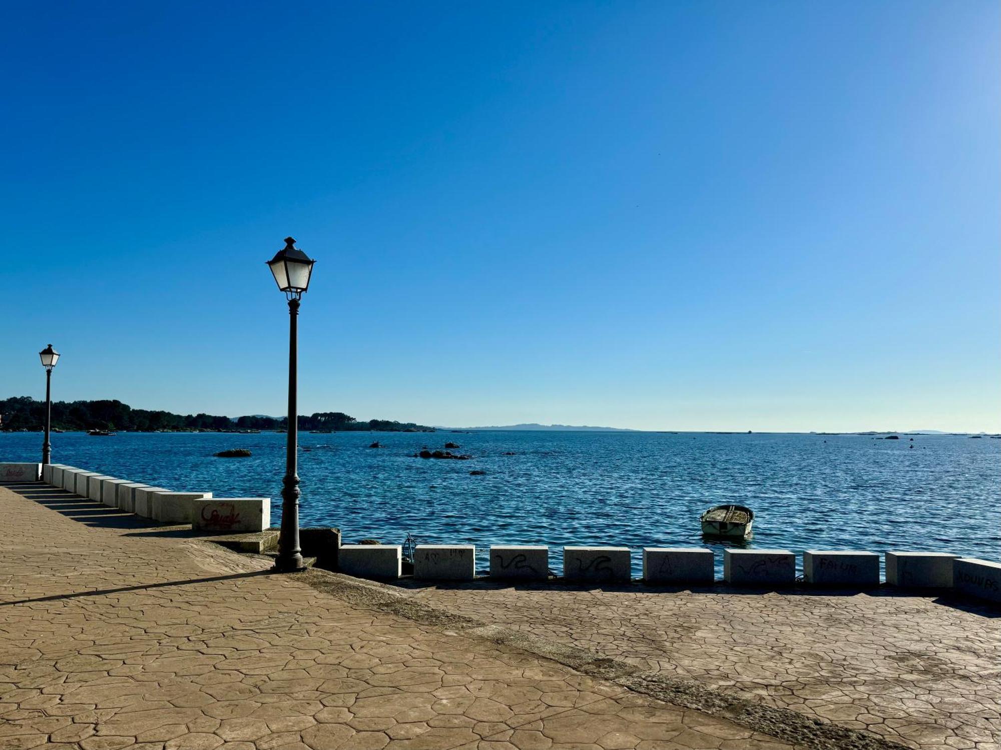 Apartamento Paseo Maritimo-A Illa De Arousa Exterior foto